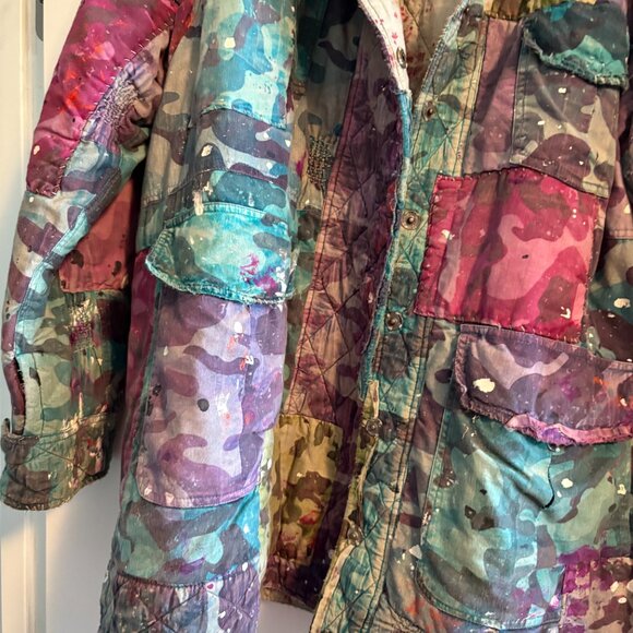 Magnolia Pearl Patchwork Puff Jacket #1068   RARE - NWOT - Picture 9 of 16